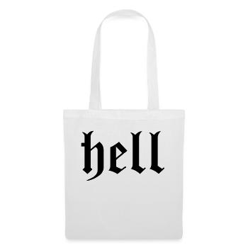 brillant - Sac en tissu - blanc - Devant