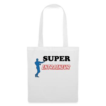 SUPER TRAINER - Tote Bag - white - Front