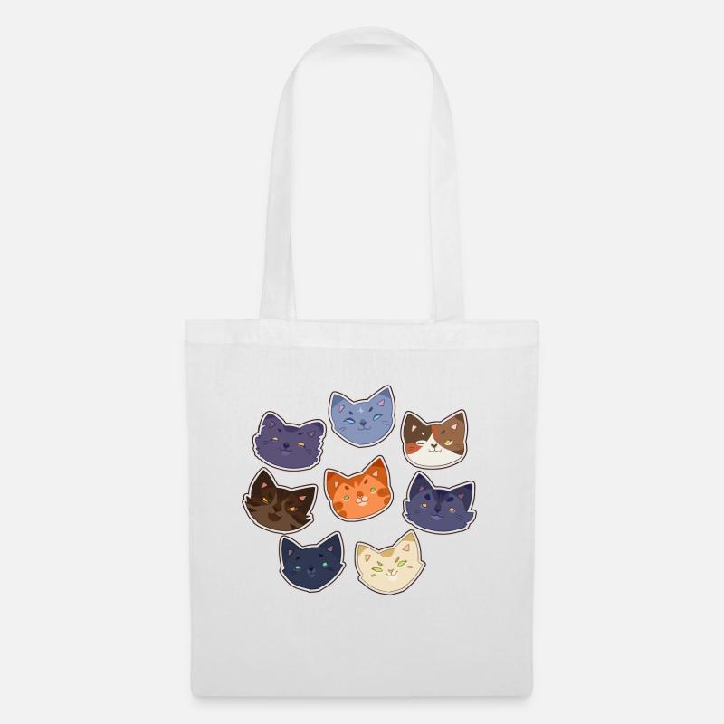 Warrior Cats Firestar Feuerstern Greystripe - Stoffbeutel - Weiß