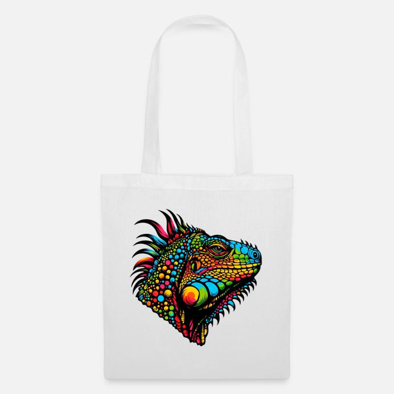 Iguana - Tote Bag - white
