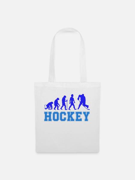 Hockey Evolution - Stoffbeutel - Weiß