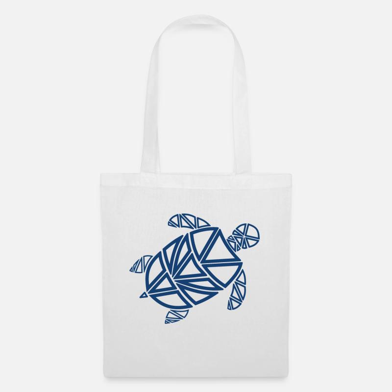 Turtle - Tote Bag - white