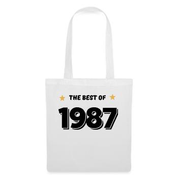 Das Beste aus 1987 - Stoffbeutel - Weiß - Vorne