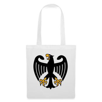 Armoiries de l’aigle de l’Allemagne - Sac en tissu - blanc - Devant