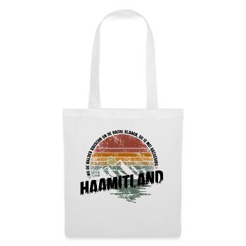 Heimatland Erzgebirge - Stoffbeutel - Weiß - Vorne