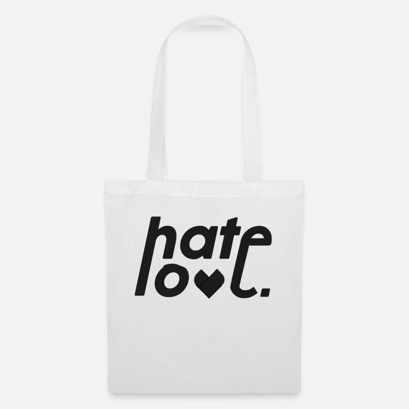 Hasse Liebe - Stoffbeutel - Weiß