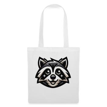 Raccoon Stareyes - Tote Bag - white - Front