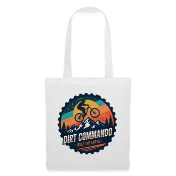 Dirt Commando Vétéran de VTT - Sac en tissu - blanc - Devant