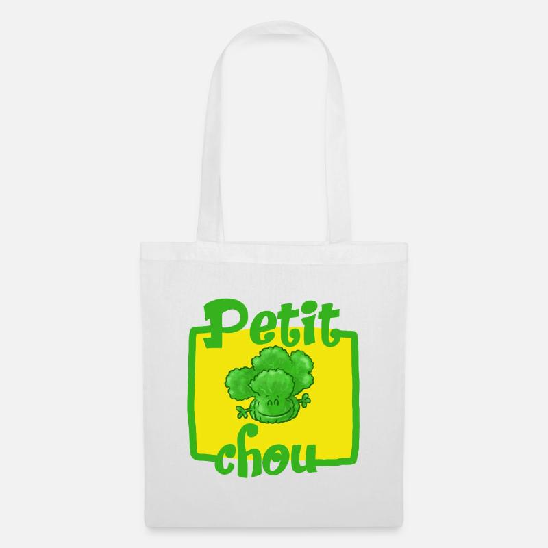 Cavolo Piccolo - Borsa di stoffa - bianco