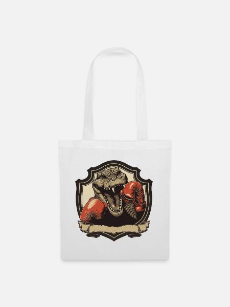 Alligator Boxer MMA - Stoffbeutel - Weiß