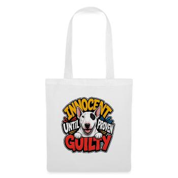 Bull Terrier - Tote Bag - white - Front
