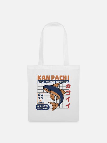 Kanpachi Salzwasser Apparel - Stoffbeutel - Weiß