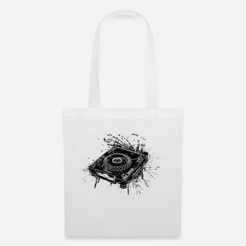 CDJ 1000 Graffiti DJ - Sac en tissu - blanc