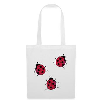 ladybug - Tote Bag - white - Front