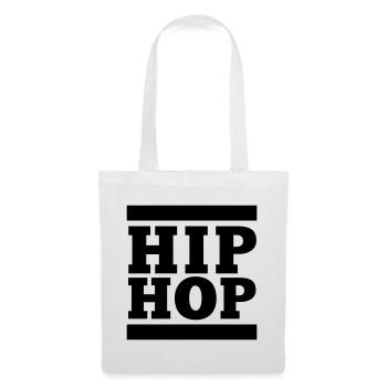 HIP HOP, Das hat mit Hip Hop nichts zu tun - Stoffbeutel - Weiß - Vorne