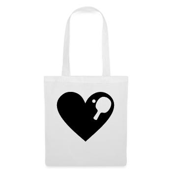 ping-pong - Sac en tissu - blanc - Devant