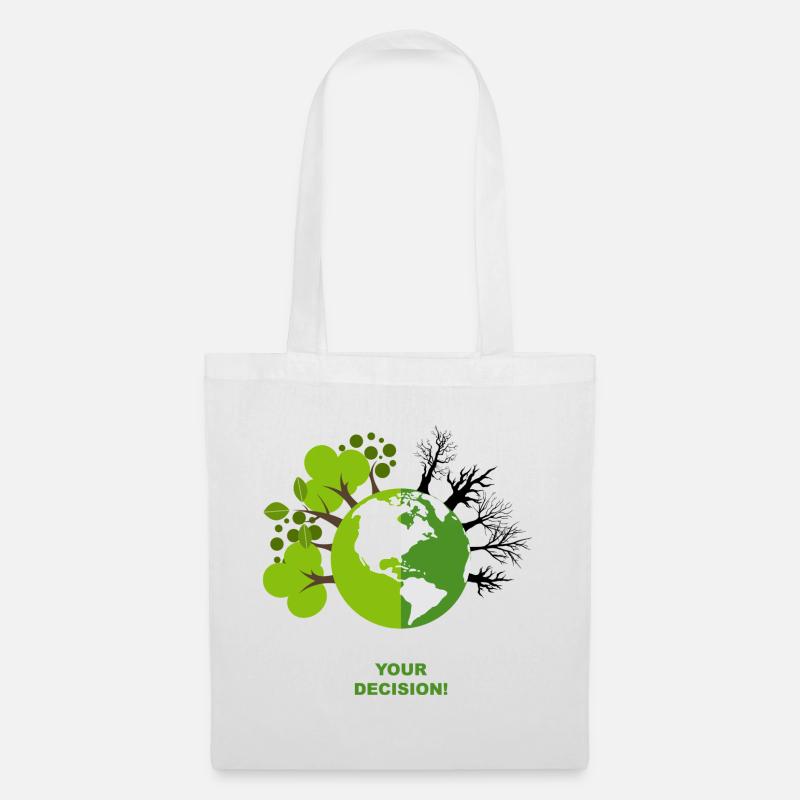 Your decision - Tote Bag - white