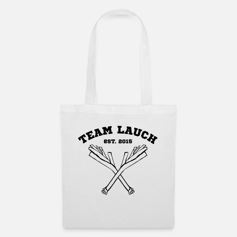 Team Lauch - Stoffbeutel - Weiß