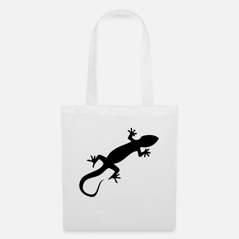 Gecko - Sac en tissu - blanc