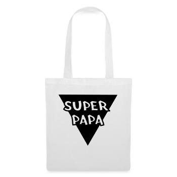 super dad - Tote Bag - white - Front