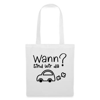 Reise-Shirt - Stoffbeutel - Weiß - Vorne