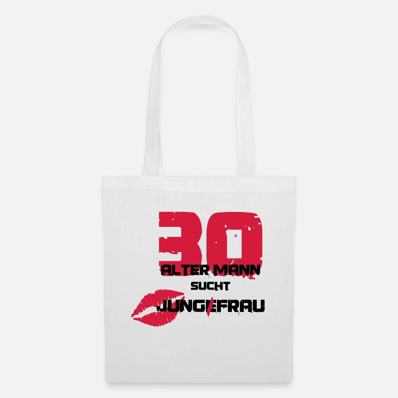 30 and Sweeping - Tote Bag - white