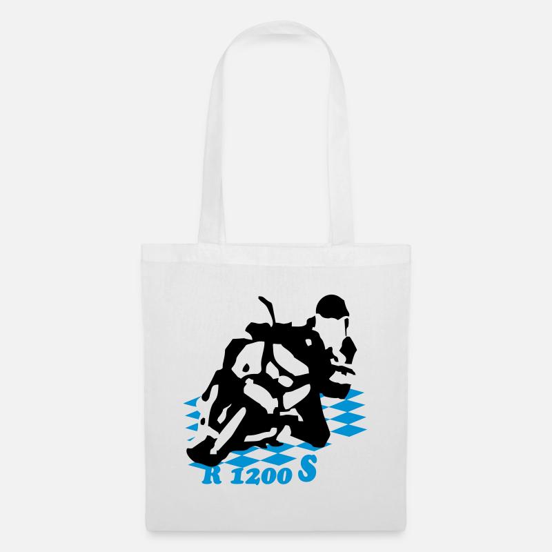 1200s_bayern_Fahne - Stoffbeutel - Weiß