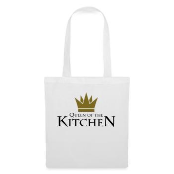 Queen Of The Kitchen - Stoffbeutel - Weiß - Vorne