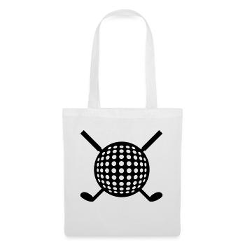 Golf Balle club - Sac en tissu - blanc - Devant