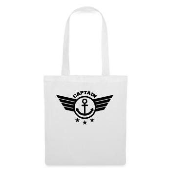 Anchor Captain - Sac en tissu - blanc - Devant