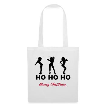 Merry Christmas - Sac en tissu - blanc - Devant