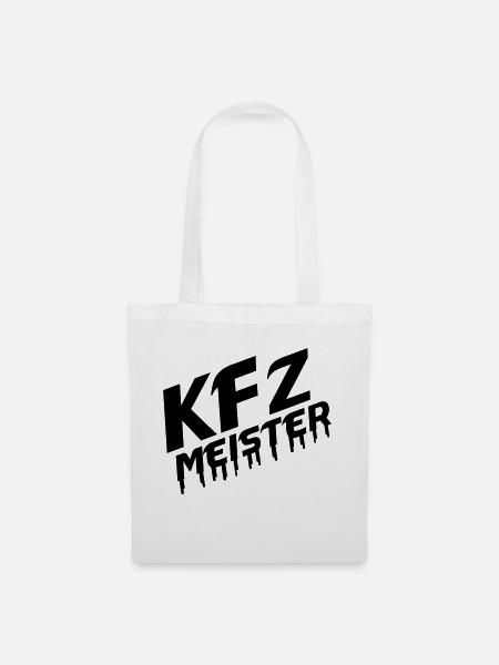 kfz_meister3 - Stoffbeutel - Weiß