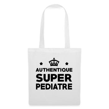 Pédiatre / Pédiatrie / Médecine / Docteur Médecin - Sac en tissu - blanc - Devant