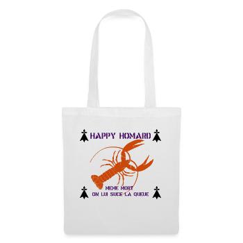 BREIZH HOMARD ! - Sac en tissu - blanc - Devant