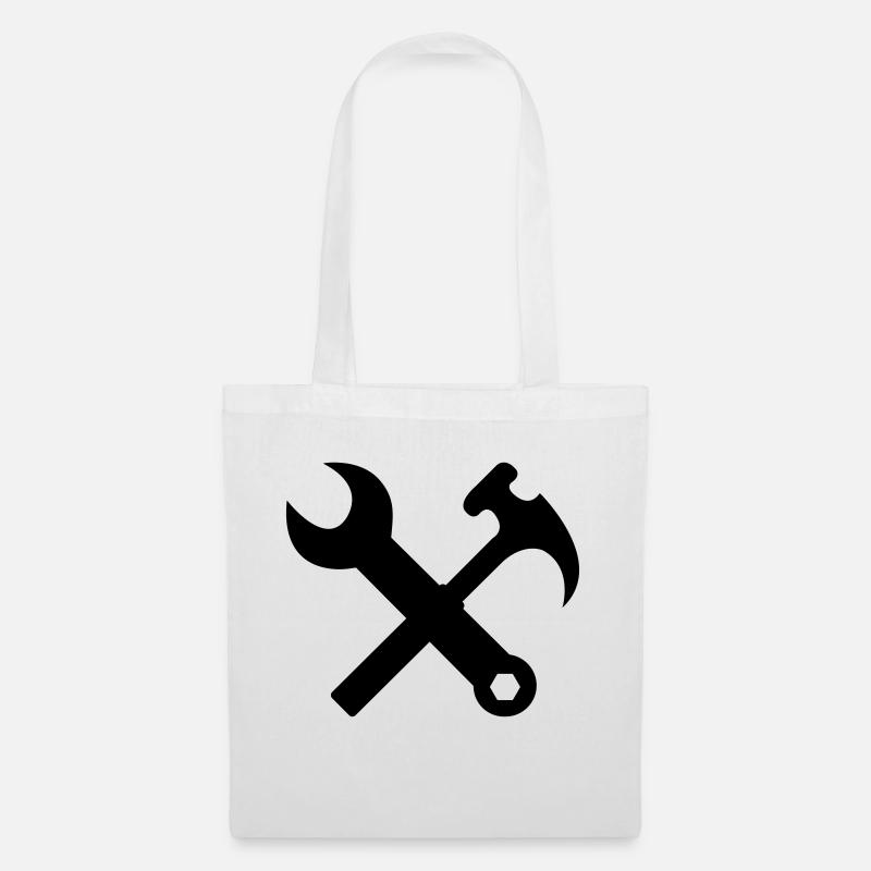 handwerker - Stoffbeutel - Weiß