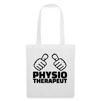 Physiotherapeut - Stoffbeutel - Weiß - Vorne