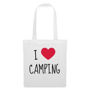 Camping Camper Campeur Tente Zelt Tent - Tote Bag - white - Front