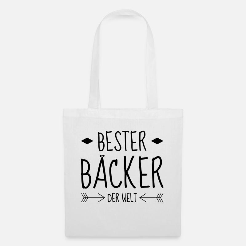Bäcker / Bäckerei / Bäckerin / Brot - Stoffbeutel - Weiß