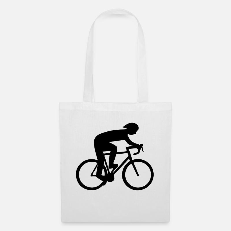 Cyclist - Tote Bag - white