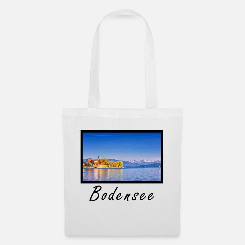 Bodensee Design - Stoffbeutel - Weiß