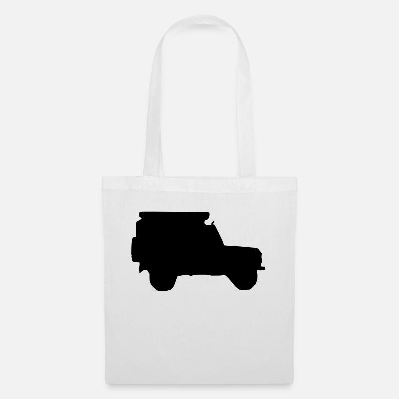 Shadow LR Defender 90 - Tote Bag - white