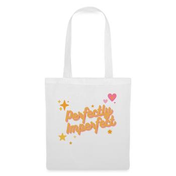 Perfectly imperfect - Tote Bag - white - Front