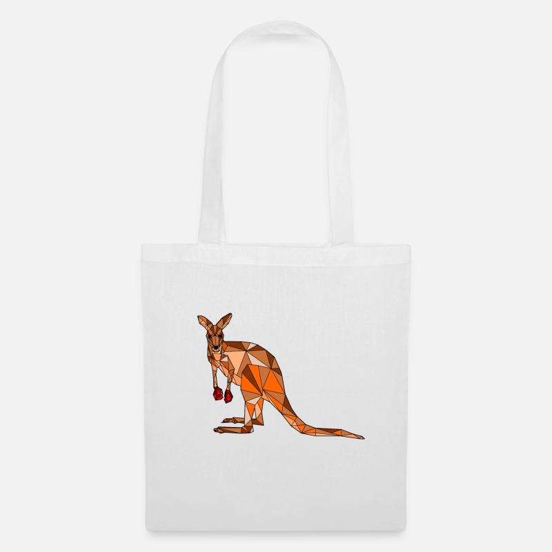 Kangaroo blanko - Tote Bag - white