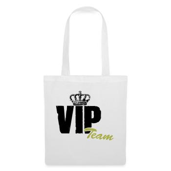 vip team - Stoffbeutel - Weiß - Vorne