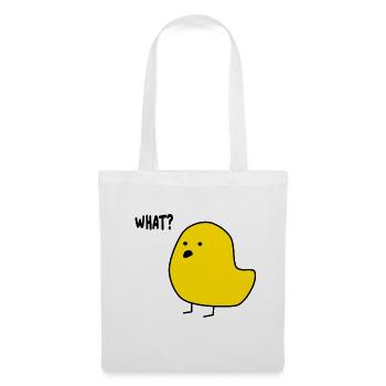 Chick Farmer What Humor Funny Sayings - Tote Bag - white - Front