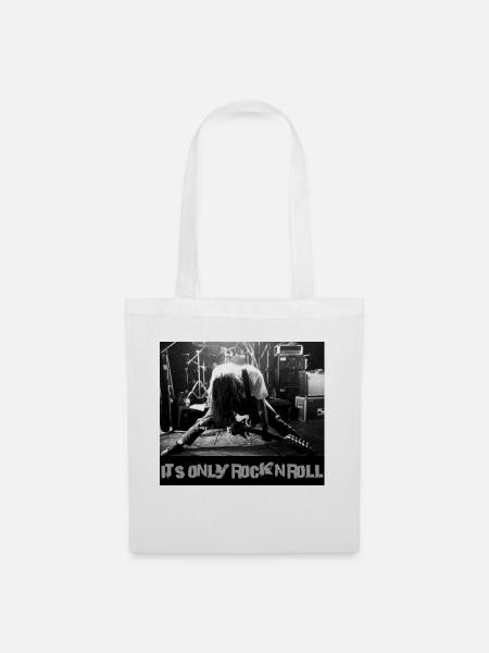 it's only Rock'n'Roll - Stoffbeutel - Weiß