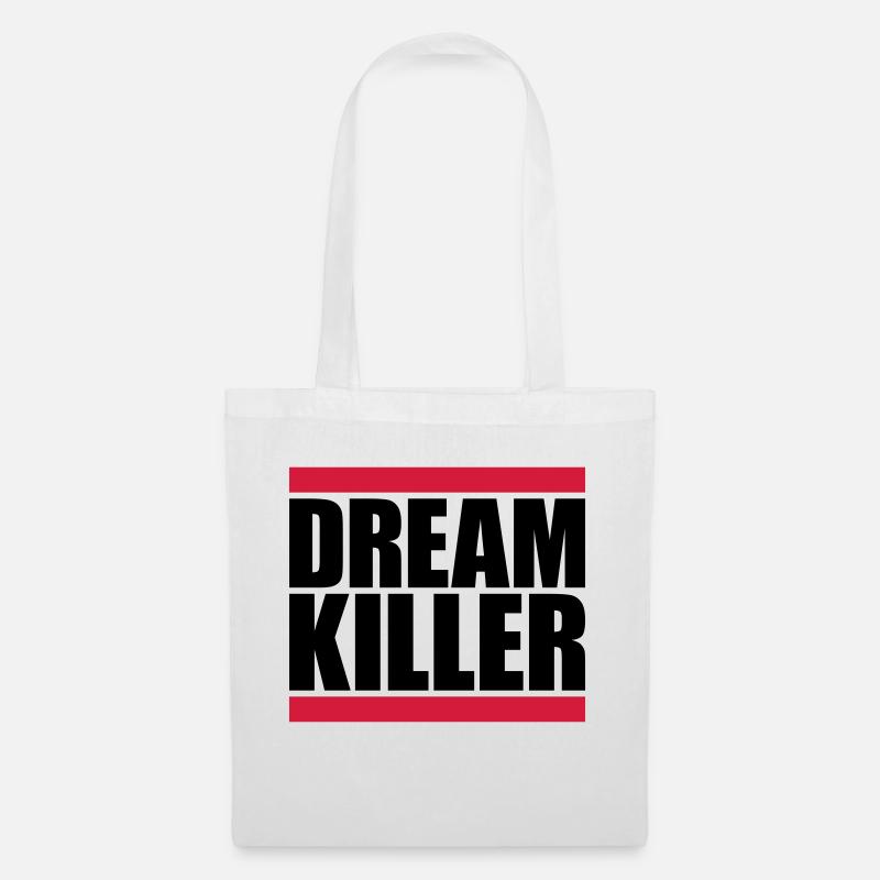 citation pessimiste tueur de rêves - Sac en tissu - blanc