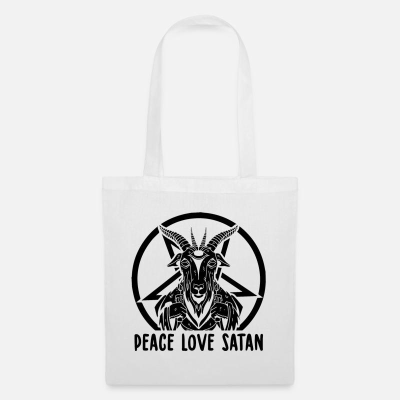Satanismus - Stoffbeutel - Weiß