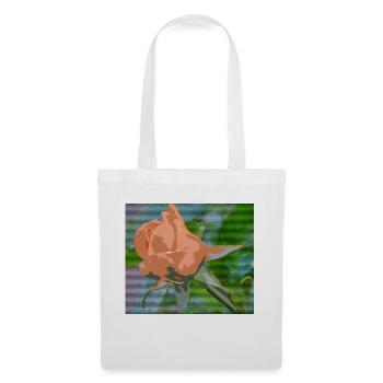 Orange liquide - Sac en tissu - blanc - Devant