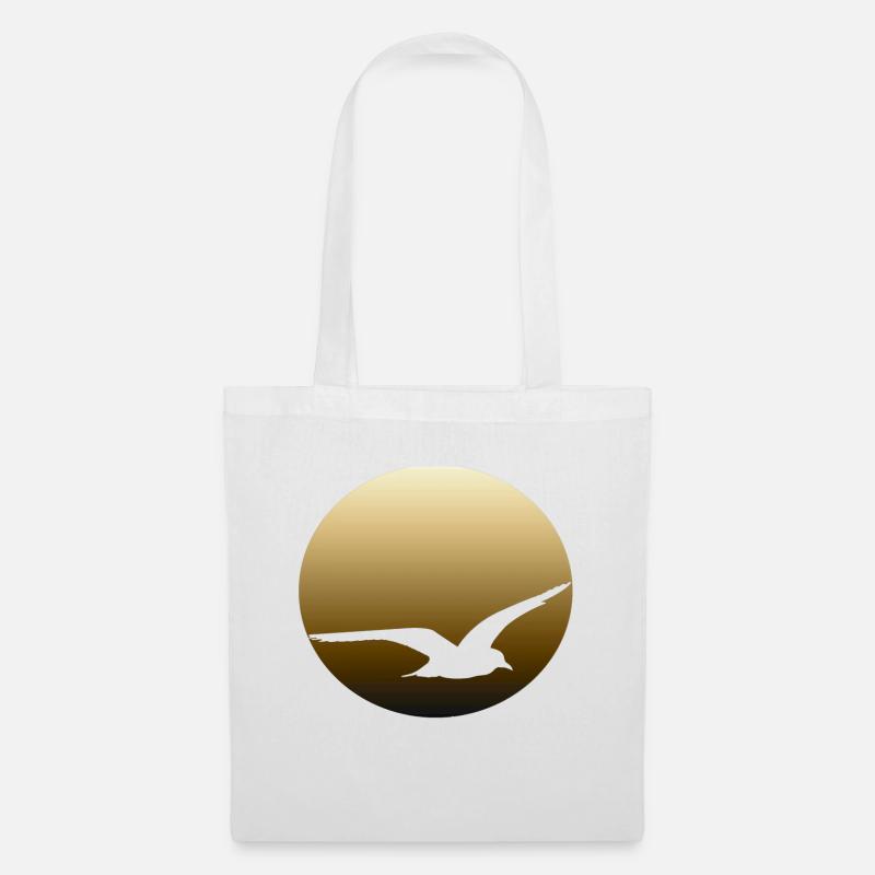 Bird - Tote Bag - white